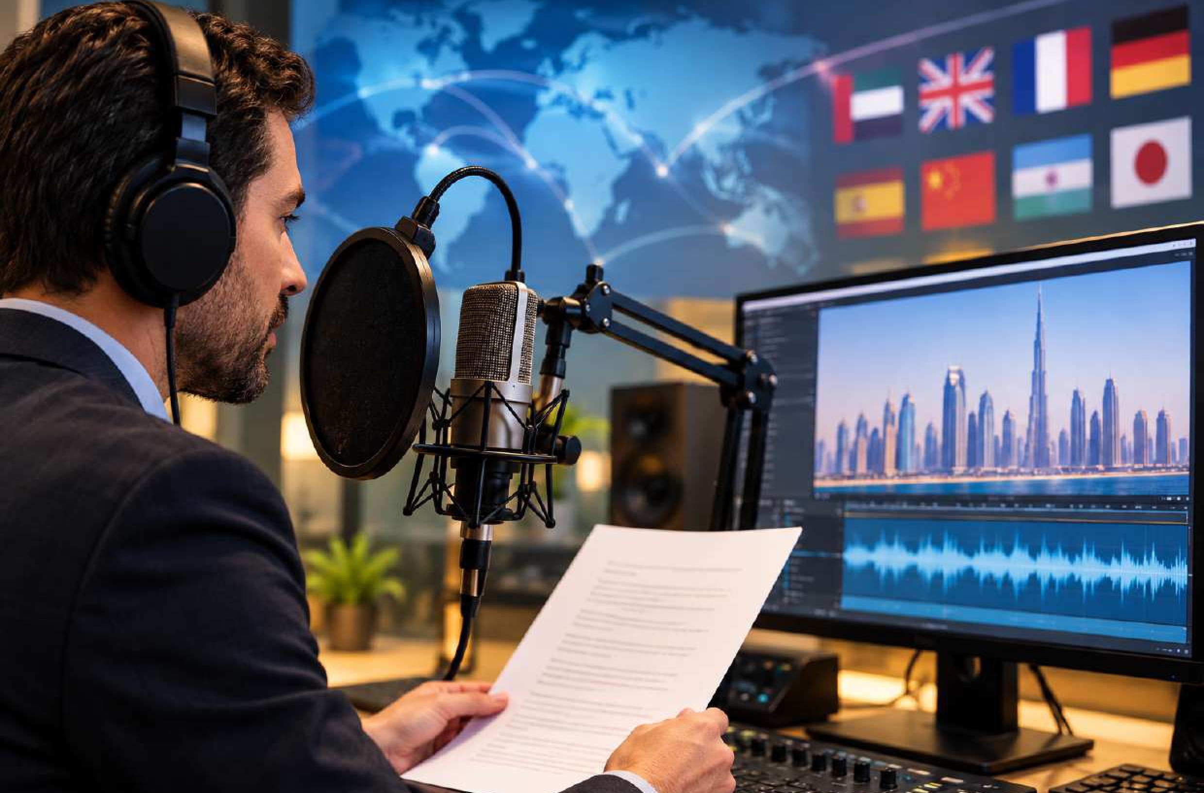 Voice Over Translation Services in Dubai and the UAE